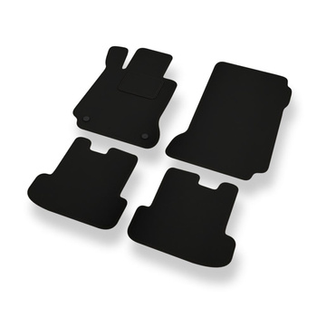 Filcszőnyegek gépjárművekhez: Mercedes-Benz E osztály C207 Coupé (2009-2016) - fekete