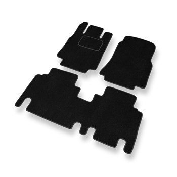 Velúrszőnyegek gépjárművekhez: Mercedes-Benz Vaneo Van (2001-2005) - fekete