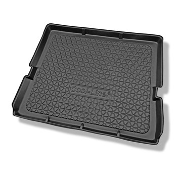 Méretre készült csomagtérszőnyegek: Ford S-Max I Egyterű (05.2006-08.2015) - 7 hely; harmadik sor lenyitott