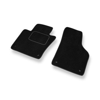 Velúrszőnyegek gépjárművekhez: Volkswagen Jetta VI Szedán (2011-2018) - fekete