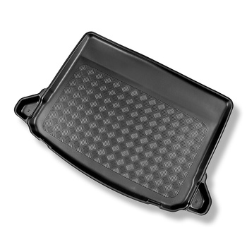 Méretre készült csomagtérszőnyegek: Mercedes-Benz A osztály W177 Hatchback (05.2018-....) - eltávolítható beugrások oldal hálós modelleknél; nem a hibrid verzióhoz